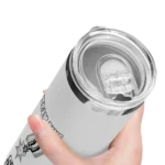 customized san antonio spurs starburst tiles silver skinny tumbler best selling 1.webp