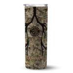 customized toronto raptors antler flow camo skinny tumbler best selling 1.webp