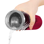 customized toronto raptors chevron stripes red skinny tumbler best selling 1.webp