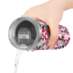 customized toronto raptors claw marks red white skinny tumbler best selling 1.webp