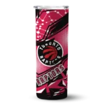 customized toronto raptors helmet clash red skinny tumbler best selling 1.webp