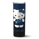 customized utah jazz hello kitty navy black skinny tumbler best selling 1.webp