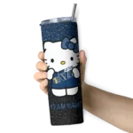 customized utah jazz hello kitty navy black skinny tumbler best selling 1.webp
