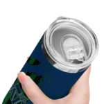 customized utah jazz star pop navy black skinny tumbler best selling 1.webp