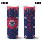 customized washington wizards camo streak blue skinny tumbler best selling 1.webp