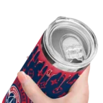 customized washington wizards camo streak blue skinny tumbler best selling 1.webp