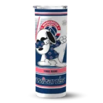 customized washington wizards snoopy dog blue white skinny tumbler best selling 1.webp