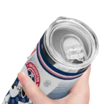 customized washington wizards snoopy dog blue white skinny tumbler best selling 1.webp