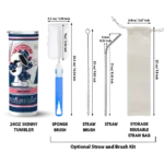 customized washington wizards snoopy dog blue white skinny tumbler best selling 1.webp