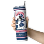customized washington wizards snoopy dog blue white skinny tumbler best selling 1.webp