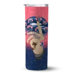 customized washington wizards sparkle lips blue skinny tumbler best selling 1.webp