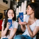 customized washington wizards starburst tiles blue skinny tumbler best selling 1.webp