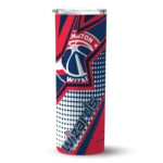 customized washington wizards web stripes blue white skinny tumbler best selling 1.webp