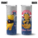 customized washington wizards winnie the pooh blue gray skinny tumbler best selling 1.webp