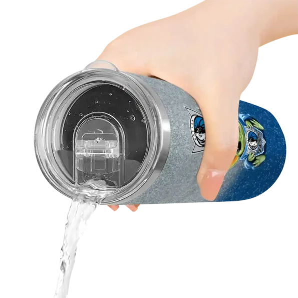 dallas mavericks yoda smile blue skinny tumbler latest model.webp
