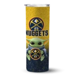 denver nuggets yoda smile blue skinny tumbler best selling 1.webp