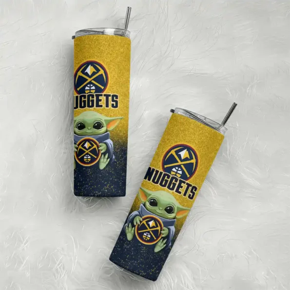 denver nuggets yoda smile blue skinny tumbler top rated.webp
