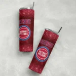 detroit pistons radiant glitter red skinny tumbler best selling 1.webp