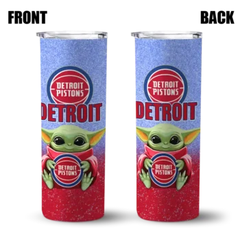 detroit pistons yoda smile red skinny tumbler fashion forward.webp