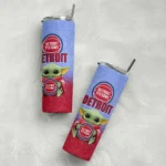 detroit pistons yoda smile red skinny tumbler best selling 1.webp