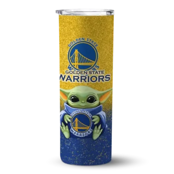 golden state warriors yoda smile blue skinny tumbler best selling 1.webp