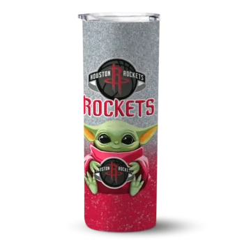 houston rockets yoda smile red skinny tumbler best selling 1.webp