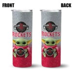 houston rockets yoda smile red skinny tumbler best selling 1.webp