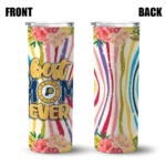 indiana pacers flower cluster skinny tumbler best selling 1.webp