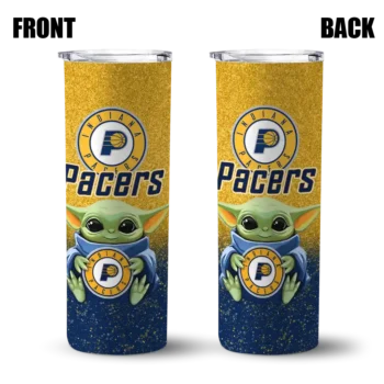 indiana pacers yoda smile blue skinny tumbler fashion forward.webp