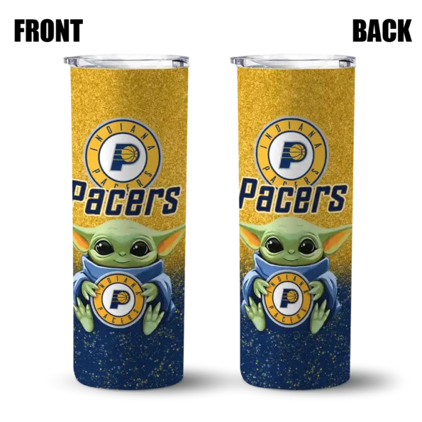 indiana pacers yoda smile blue skinny tumbler fashion forward.webp