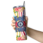 los angeles clippers flower cluster skinny tumbler best selling 1.webp