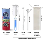 los angeles clippers yoda smile red skinny tumbler best selling 1.webp