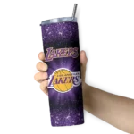 los angeles lakers radiant glitter purple skinny tumbler best selling 1.webp