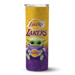 los angeles lakers yoda smile purple skinny tumbler best selling 1.webp
