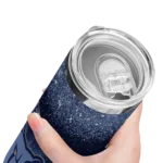 memphis grizzlies radiant glitter blue skinny tumbler best selling 1.webp