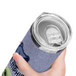memphis grizzlies yoda smile blue skinny tumbler best selling 1.webp