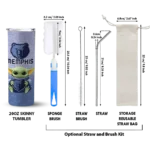 memphis grizzlies yoda smile blue skinny tumbler best selling 1.webp