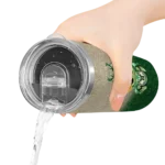 milwaukee bucks yoda smile green skinny tumbler best selling 1.webp