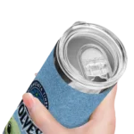 minnesota timberwolves yoda smile midnight blue skinny tumbler best selling 1.webp