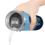 minnesota timberwolves yoda smile midnight blue skinny tumbler best selling 1.webp