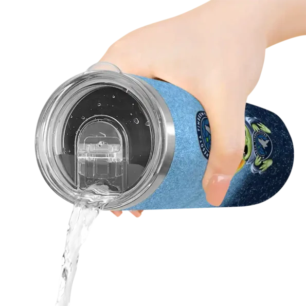 minnesota timberwolves yoda smile midnight blue skinny tumbler latest model.webp