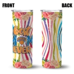 new york knicks flower cluster skinny tumbler best selling 1.webp