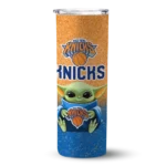 new york knicks yoda smile blue skinny tumbler best selling 1.webp