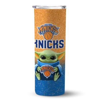 new york knicks yoda smile blue skinny tumbler best selling 1.webp