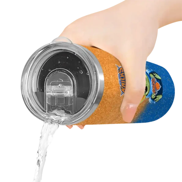 new york knicks yoda smile blue skinny tumbler latest model.webp