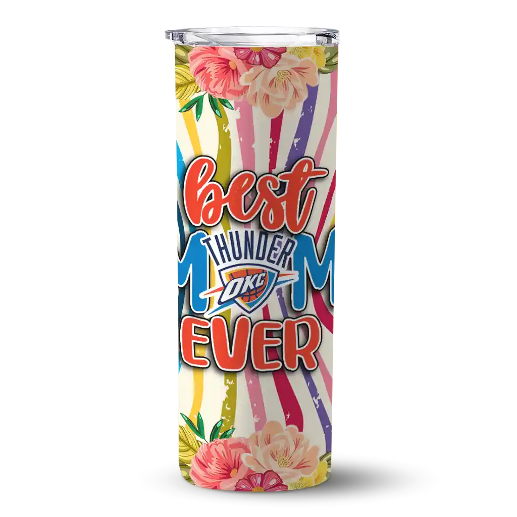 oklahoma city thunder flower cluster skinny tumbler best selling 1.webp oklahoma city thunder flower cluster skinny tumbler best selling 1.webp