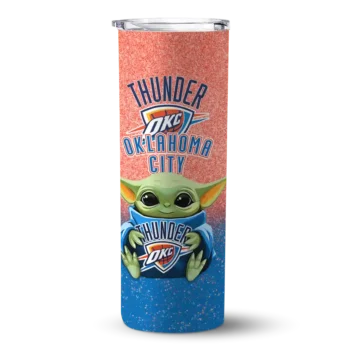 oklahoma city thunder yoda smile blue skinny tumbler best selling 1.webp