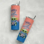 oklahoma city thunder yoda smile blue skinny tumbler best selling 1.webp