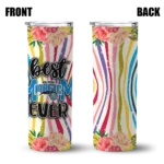 orlando magic flower cluster skinny tumbler best selling 1.webp