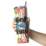 orlando magic flower cluster skinny tumbler best selling 1.webp